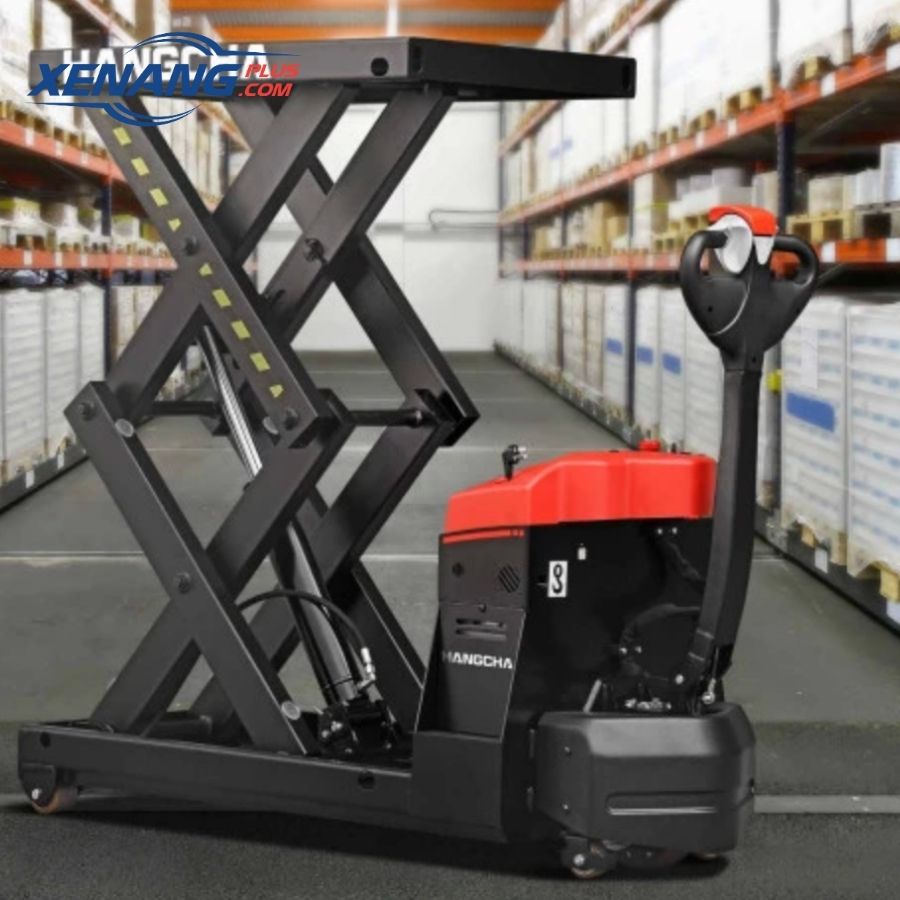 Xe nâng bàn Hangcha có kết cấu nhỏ gọn, chắc chắn