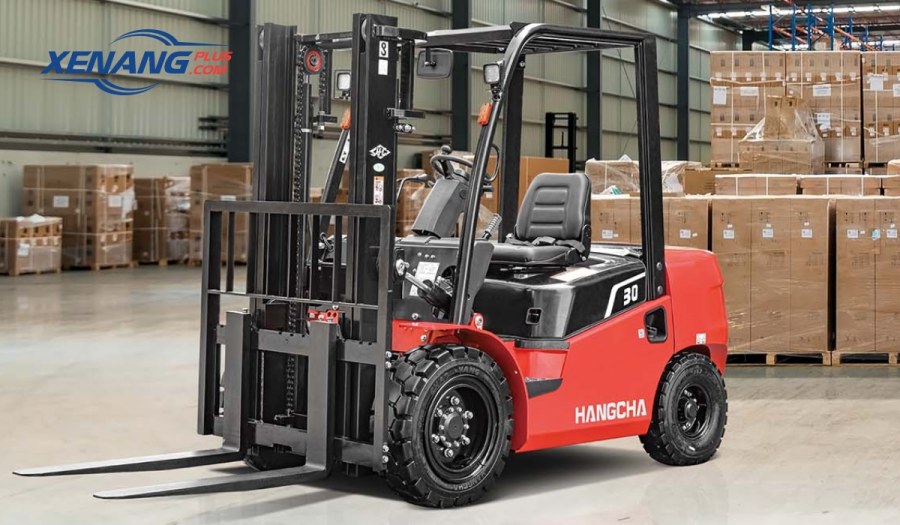 Xe nâng dầu được ứng dụng nhiều trong các kho bãi