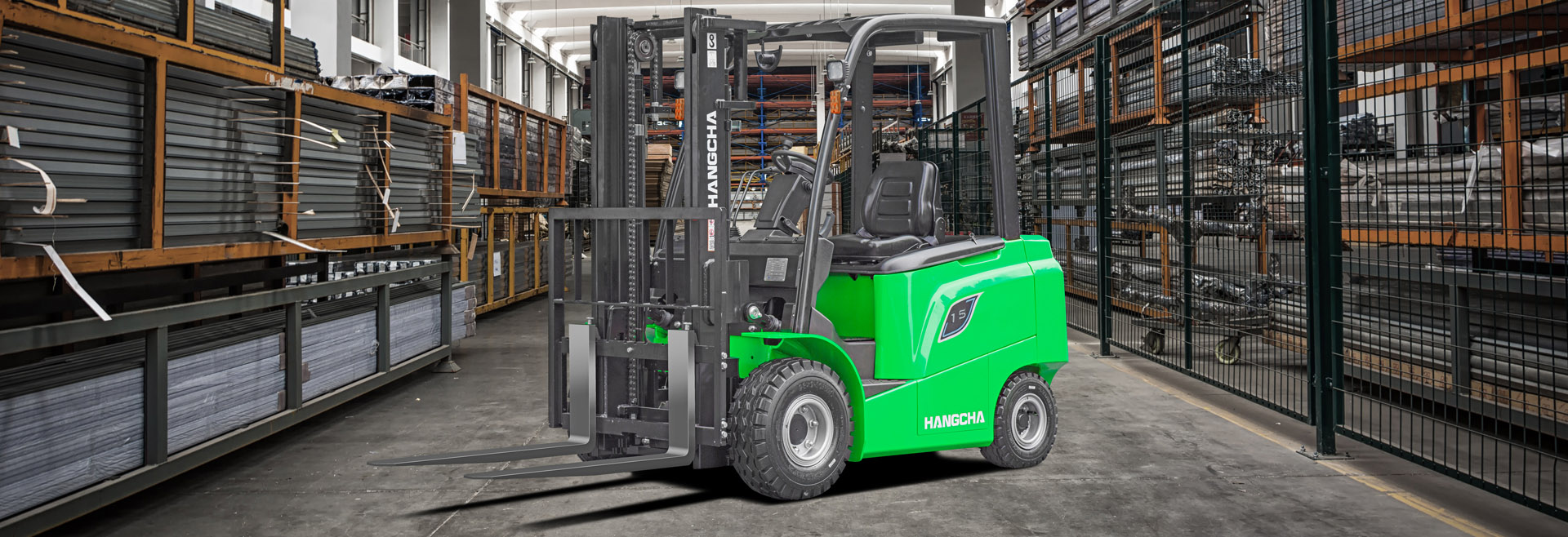 Xe nâng điện 1.5 tấn