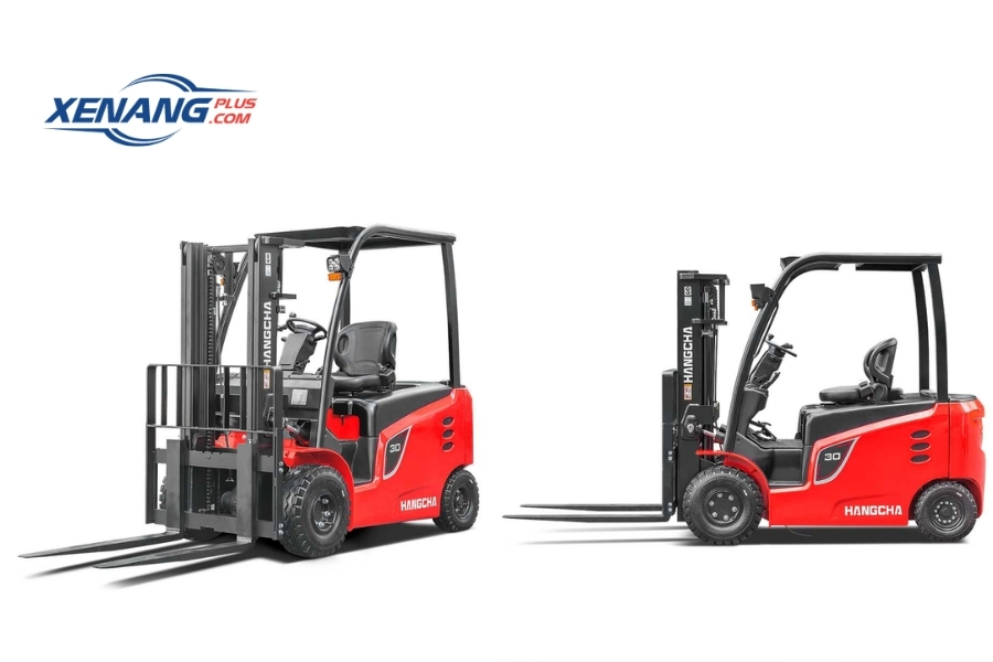 Xe nâng điện hoạt động bằng năng lượng điện thân thiện với môi trường