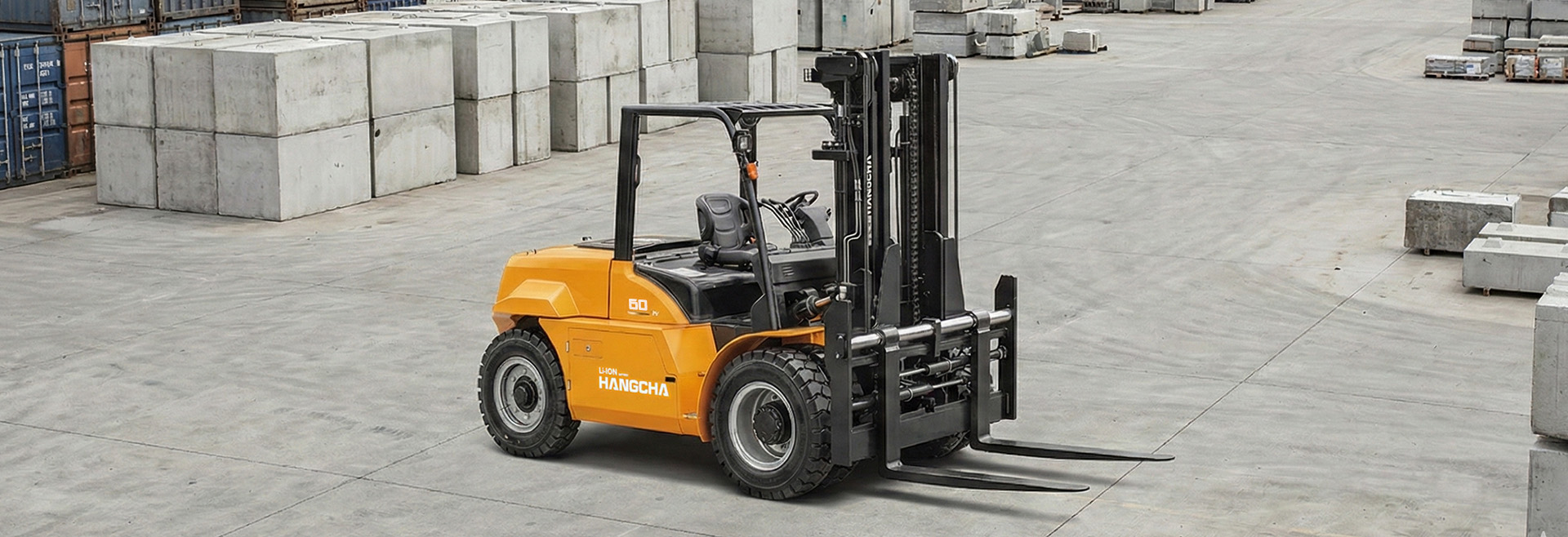 Xe nâng điện 6 tấn