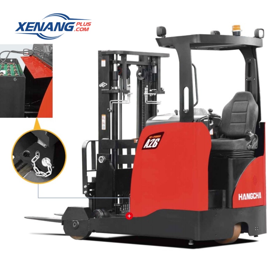 Động cơ xe nâng điện điện vận hành êm ái, tốc độ di chuyển ổn định