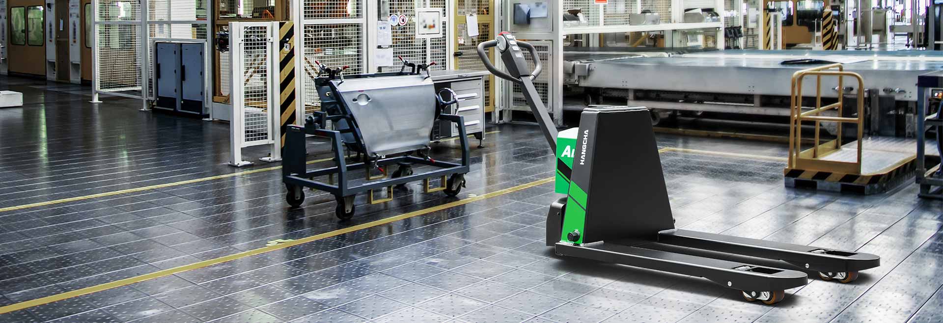 Xe nâng tay điện thấp 2 tấn