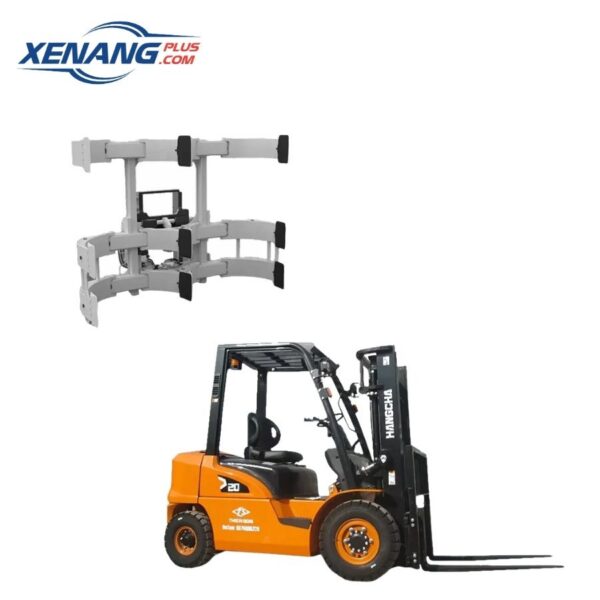 Xe nâng kẹp giấy