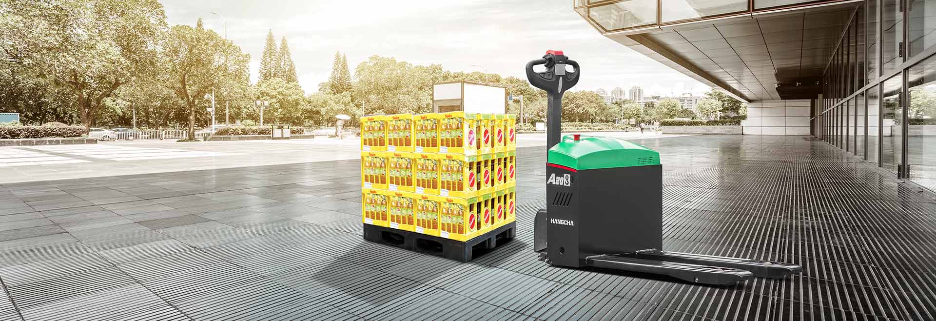 Xe nâng tay điện 2 tấn