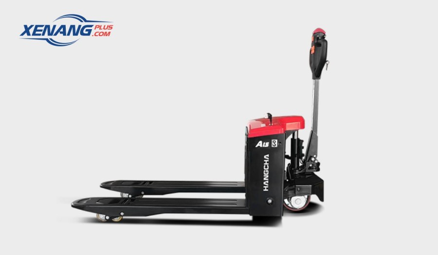 Xe nâng tay điện đi bộ lái có thiết kế nhỏ gọn