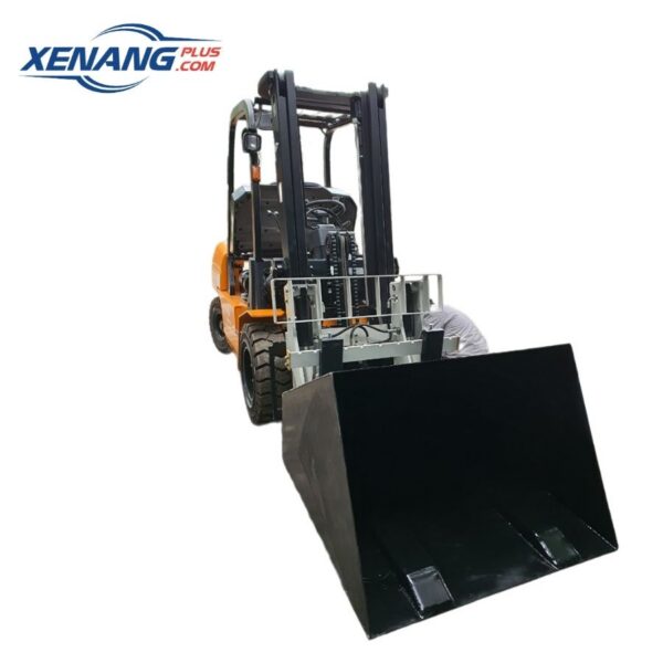 Xe nâng xúc lật 2