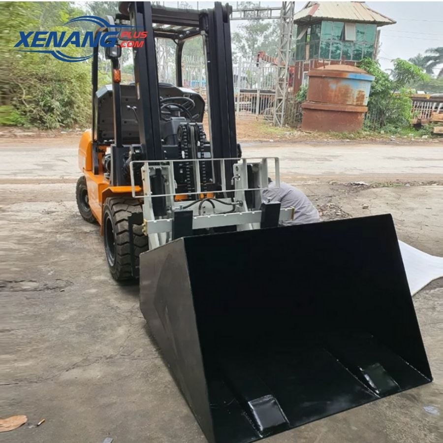 Gầu xúc được chế tạo từ thép chịu mài mòn cao